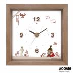  Moomin little mii дерево детали часы настольный Brown 137657 часы подарок . праздник брак . праздник новое здание . праздник бесплатная доставка 