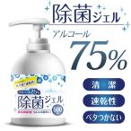 （即納）ハンドジェル アルコール 75% Bitoway 大容量500ml 除菌ジェル （ギフト対応不可）