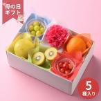 【母の日専用】果物コフレ 小 (承り期間：4月28日まで) 母の日 ギフト プレゼント フルーツ 果物 詰め合わせ さくらんぼ 2026 義母 母親 人気 旬 宝石箱 造花