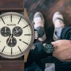 NIXON ニクソン  THE SENTRY LEATHER CHRONO セントリー クロノ レザー 腕時計 レディース メンズ ユニセックス A4052091