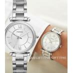 FOSSIL フォッシル CARLIE ES4341 Silver/ crystals Stainless Steel Watch シルバー・クリスタル ステンレスクオーツ アナログ レディース 腕時計 es4341