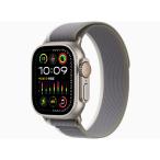 ショッピングapple watch Apple Watch Ultra 2 GPS+Cellularモデル 49mm MRF33J/A [グリーン/グレイトレイルループ S/M]