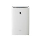 SHARP（シャープ） KI-SS50-W プラズマクラスター25000搭載 加湿空気清浄機 ホワイト系