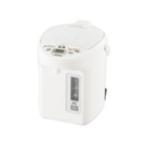 ショッピング電気 ZOJIRUSHI（象印）CV-TE22-WA  VE電気まほうびん 優湯生  ホワイト [2.2L /蒸気セーブ機能つき]