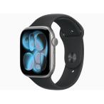 Apple Watch Series 11 GPS���f�� 46mm MEV04J/A [�X�y�[�X�O���C�E�u���b�N�X�|�[�c�o���h S/M]