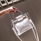 クリアバッグ透明バッグトートバッグハンドバッグクリアトートバッグプールバッグビーチバッグPVCビニールバッグ大容量大きめ防水おしゃれ2WAY