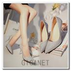 結婚式シューズグリッターラメパンプスレディースレッドソールシルバーゴールドパーティーシューズ靴dkt-078