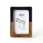 フォトフレーム 写真立て 卓上 壁掛け おしゃれ 長方形 クラシック デザイン かっこいい 縦置き 横置き チークとレジンのフレーム RAJESH