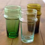 コップ グラス カップ おしゃれ モロッコ チャイグラス ティーグラス リサイクルガラス ガラスコップ ガラス製 モロッコチャイグラス 3カラー