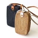 ショッピングカゴバッグ かごバッグ レディース ショルダーバッグ アタ おしゃれ コンパクト カゴバッグ ナチュラル アタ ミニショルダー 2カラー