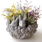  посадочная машина pot ... тюльпан посадочная машина модный симпатичный цветок pot пара кролик. цветок цемент посадочная машина S