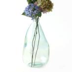 フラワーベース ガラス 花瓶 花びん おしゃれ 大きい 花器 デザイン スペイン製 リサイクルガラス ガラスのフラワーベース CATORCE