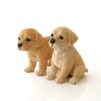 犬 置物 オブジェ アニマル ドッグオーナメント ガーデンオーナメント インテリア イヌ いぬ ペット 動物 子犬のオーナメント 2タイプ