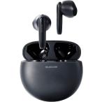 エレコム ワイヤレスイヤホン イヤホン bluetooth ラウンド型 タッチコントロール インナーイヤー 自動ペアリング Type-C充電  ブラック LBT-TWS17BK