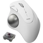 ショッピングbluetooth エレコム ワイヤレス トラックボールマウス IST Bluetooth 親指操作 36mmボール 人工ルビー支持 5ボタン Windows Mac Chromebook ホワイト M-IT10BRWH