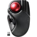 エレコム トラックボールマウス ワイヤレス 大玉 8ボタン チルト機能 ブラック M-HT1DRBK