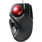 エレコム トラックボールマウス 有線 大玉 8ボタン チルト機能 ブラック M-HT1URBK