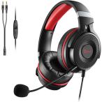 エレコム ゲーミングヘッドセット 有線 両耳オーバーヘッド 2m 上級モデル ブラック HS-G60BK