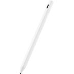 Elecom стилус электронное перо [iPad/iPhone/Android смартфон * планшет разнообразные соответствует ] магнит поглощение Type-C зарядка авторучка . возможно заменить белый P-TPACST03WH