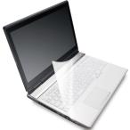 エレコム キーボードカバー フリータイプ ピタッとシートSUPER 大型ノートPC用(15.4W〜16.4W) シリコーン 透明 PKU-FREE4
