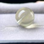 PROME 天然石 一点物 高品質・ リビアングラス ・粒売り 12.5mm（鑑別書付き） NO.V18665