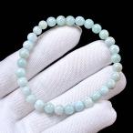 PROME 天然石 一点物・希少石・入荷困難・原石輸出禁止・アイスラリマー・ラリマー・ドミニカ共和国産・ブレスレット NO.V40967