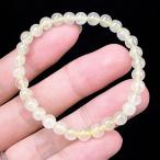 PROME 天然石 【一点物】リビアングラス・リビアンデザートグラス・リビア砂漠産・ブレスレット C54218