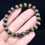 PROME натуральный камень [ один пункт предмет ] высокое качество * специальный цвет * блеск важность * кошачий глаз эффект * Tiger I *. глаз камень * юг Africa производство * браслет v58607