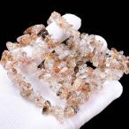 PROME 天然石 特別仕様品・さざれ・フォリエーテッドマイカインクォーツ・スーパールチルクォーツ・ブラジル産・6-10mm・P4090