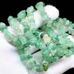 PROME 天然石 特別仕様品・さざれ・グリーンストロベリークォーツ・インド産・6-10mm・P6067