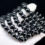 PROME 天然石・高品質・オニキス・チベット仏教・一線天珠・ブラジル産・ブレスレット・10mm・p6202