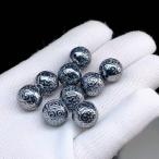 PROME 特別仕様品・高純度・99.9%・テラヘルツ・回紋珠・12-13mm・粒売り・貫通孔・P6250