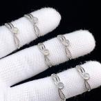 PROME натуральный камень специальный specification товар * ограниченный товар * повторное поступление не возможно * Rainbow лунный камень * белый медь кольцо * свободный размер *P6331