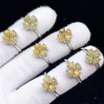 PROME 天然石 特別仕様品・限定品・再入荷不可・ルチルクォーツ・白銅指輪・フリーサイズ・p6550