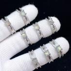 ショッピング恋愛 PROME 天然石 特別仕様品・限定品・再入荷不可・ラブラドライト・白銅指輪・フリーサイズ・p6558