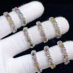 ショッピング天然石 PROME 天然石 特別仕様品・限定品・再入荷不可・トルマリン・白銅指輪・フリーサイズ・p6618