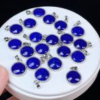 ショッピング天然石 PROME 天然石  ラピスラズリ・白銅・ペンダントトップ  NO.P6676