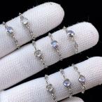 PROME 天然石 最高レベル・ブルームーンストーン ・スリランカ産・指輪・SILVER925製・フリーサイズ   P6680