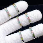 ショッピング天然石 PROME 天然石・特別仕様品・限定品・再入荷不可・トルマリン・白銅（キュプロニッケル）製・指輪・フリーサイズ・P6879