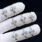 PROME 天然石 特別仕様品・限定品・再入荷不可・モアサナイト・白銅指輪・フリーサイズ・P7187