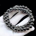 PROME 天然石・マグネットヘマタイト・ヘマタイト・磁化処理・中国産・8mm・ブレスレット・p7294