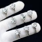 PROME 天然石 特別仕様品・水晶・白銅指輪・フリーサイズ・P7326