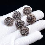 PROME 天然石・高品質・アイスオブシディアン・メキシコ産・作家様向けDIYパーツ・彫刻品・貫通孔・p7905