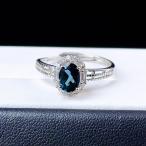 PROME・PREMIUM 天然石 一点物・特別仕様品・ロンドントパーズ・指輪・フリーサ イズ・SILVER925製・シルバー・V26960