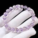 PROME 天然石 一点物 希少産地・高品質・アメジストファントム・ 幻影紫水晶・モロッコ産・ブレスレット NO.V28429