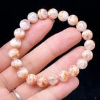 PROME 天然石 一点物・高品質・絹雲母入り水晶・セリサイトインクォーツ・マダガスカル産・ブレスレット・V50751