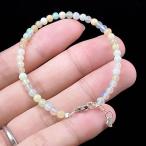 ショッピング天然石 PROME 天然石 一点物・プレシャスオパール・オーストラリア産・ブレスレット・ V55266