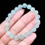 PROME натуральный камень [ один пункт предмет ] аквамарин * зеленый аквамарин * свет аквамарин * Brazil производство *..* сердце. устойчивость * таблица на данный момент сила * желающий. камень * браслет v57151