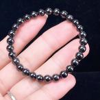 PROME 天然石【一点物】高品質・希少鉱・再入荷困難・ミラーボール効果・濃紫・パープライト・紫鉱・ナビミア産・ブレスレット v58678