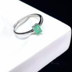 PROME 天然石【一点物】高品質・限定・再入荷不可・エメラルド・指輪・フリーサイズ・SILVER925製・シルバー・v59105